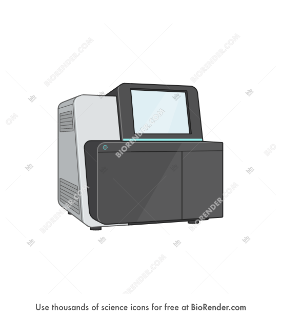 Free Sequencer (Illumina NextSeq 500) Icons, Symbols & Images BioRender