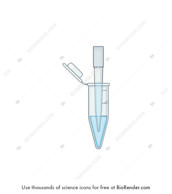 Free Eppendorf tube (open, big pipette tip) Icons, Symbols & Images