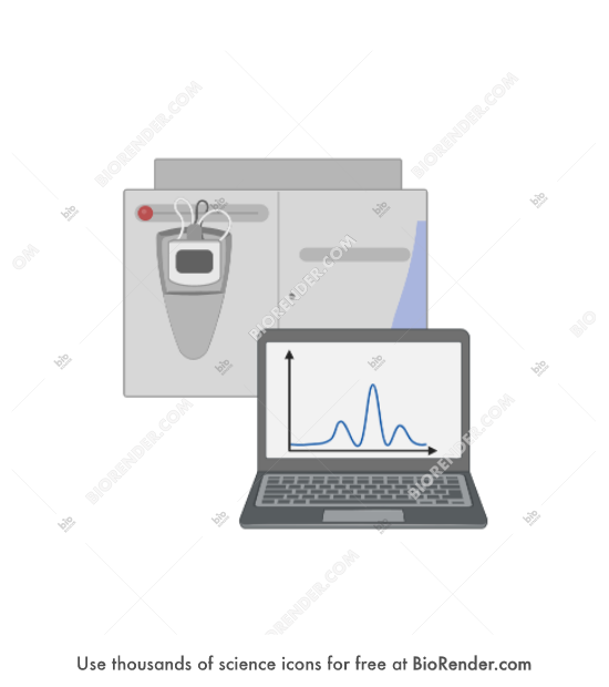 Free Mass spectrometer with laptop Icons, Symbols & Images BioRender