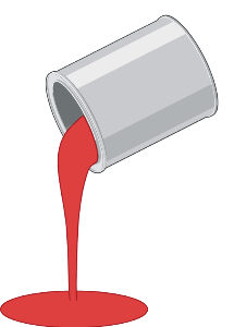 Metal can (pouring)