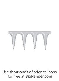 Free Microneedle (hollow, array) Icons, Symbols & Images | BioRender