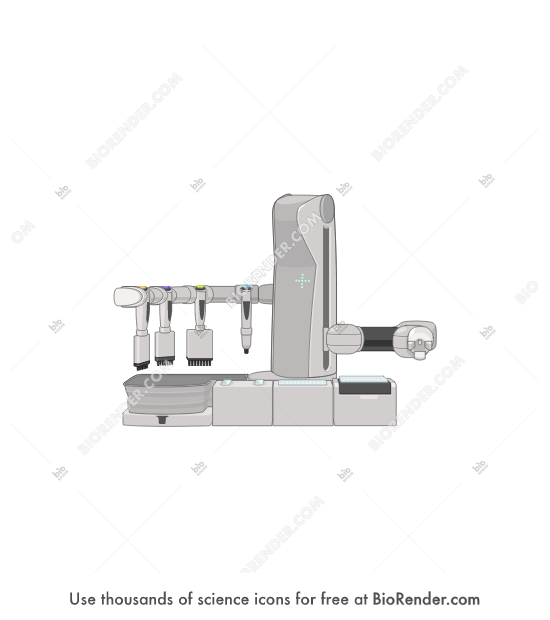 Free Pipetting robot (Andrew+) Icons, Symbols & Images BioRender