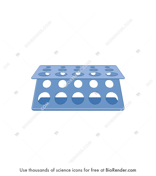 Free Test tube rack (Z shape) Icons, Symbols & Images BioRender
