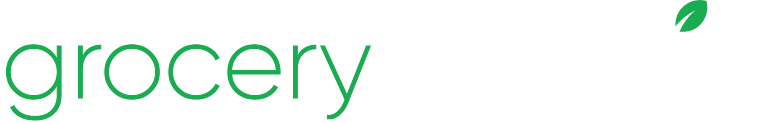 Grocery doppio white logo below speaker