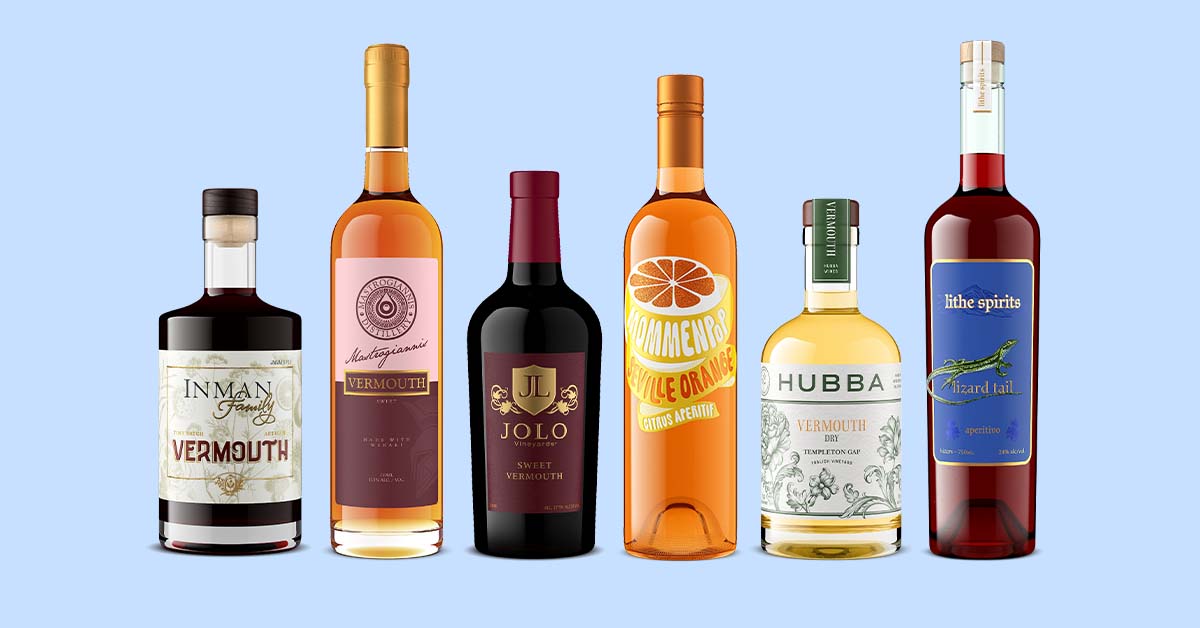 Vermouth and aperitifs branding Outshinery