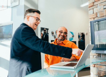 2 sales leaders