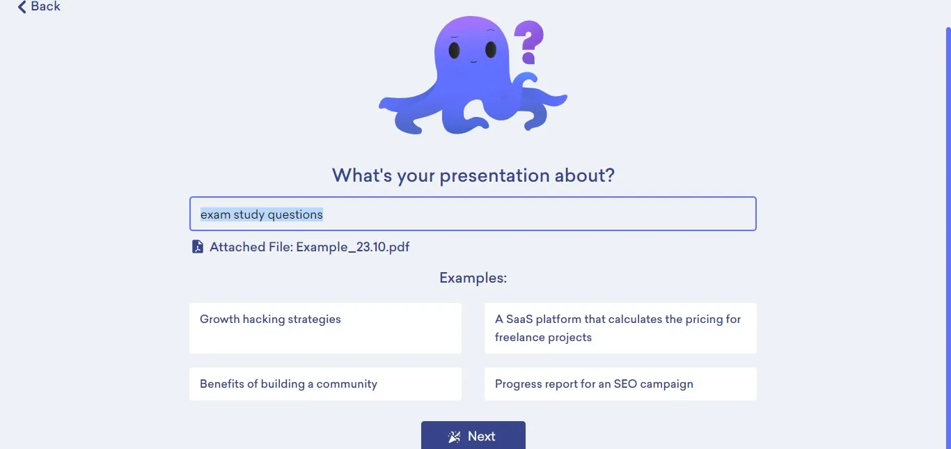 make powerpoint presentations using ai