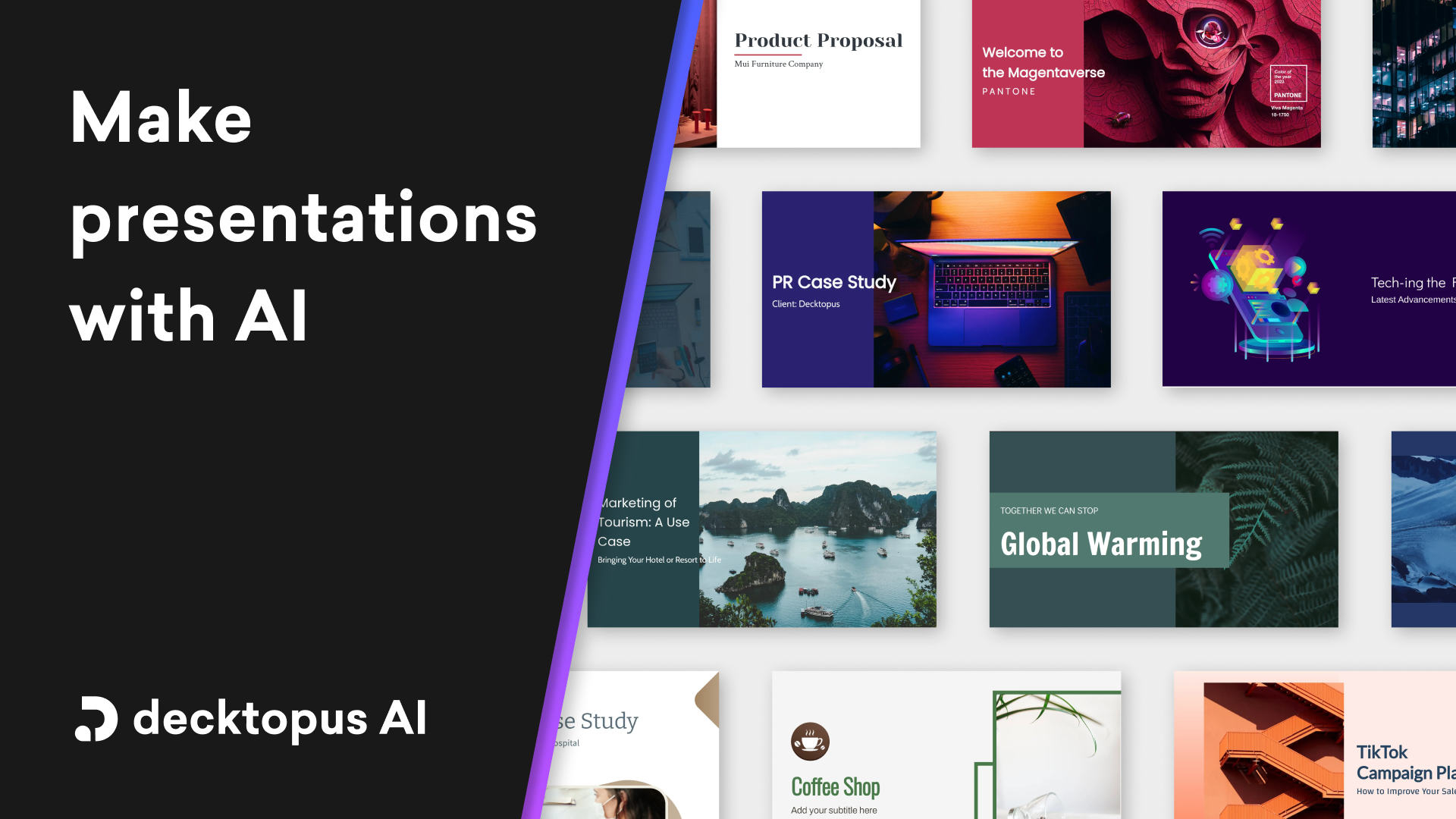 presentation collaboration tools Decktopus AI