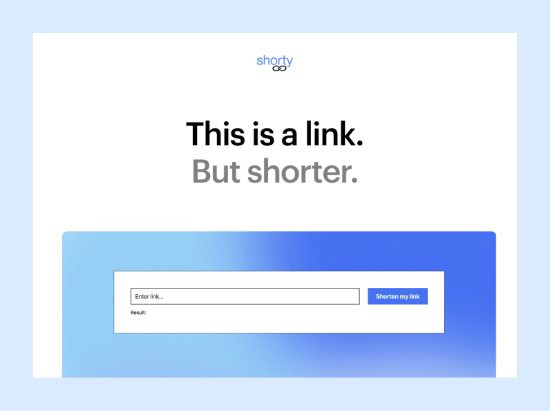 Link shortener