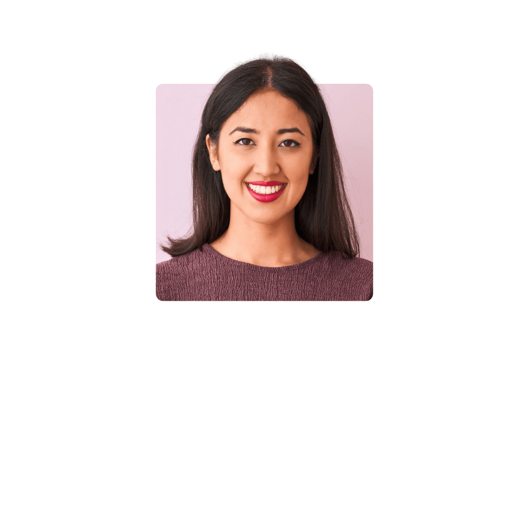 Mariana Rodriguez, a smiling woman with dark hair and red lipstick