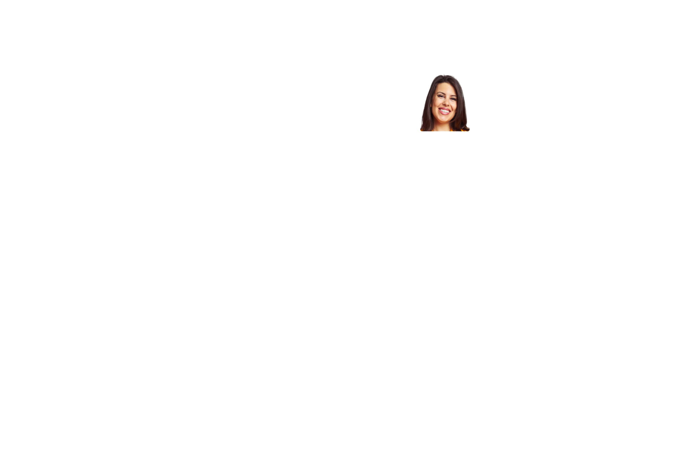 Kelli Bowers, a woman with shoulder length dark hair and wide smile