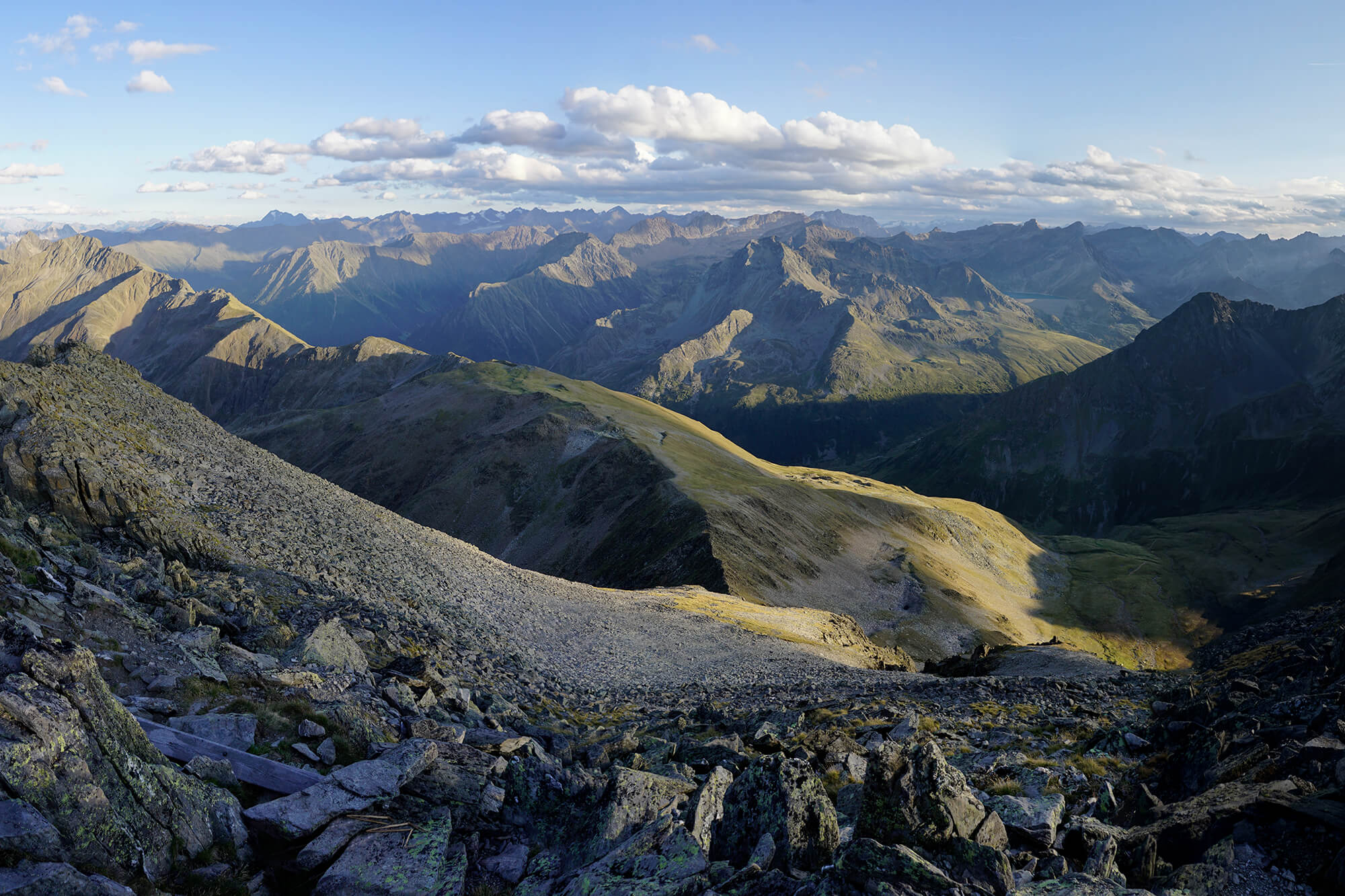 Rietzer Grießkogel von Norden Stubaier Bergführer, Tirol