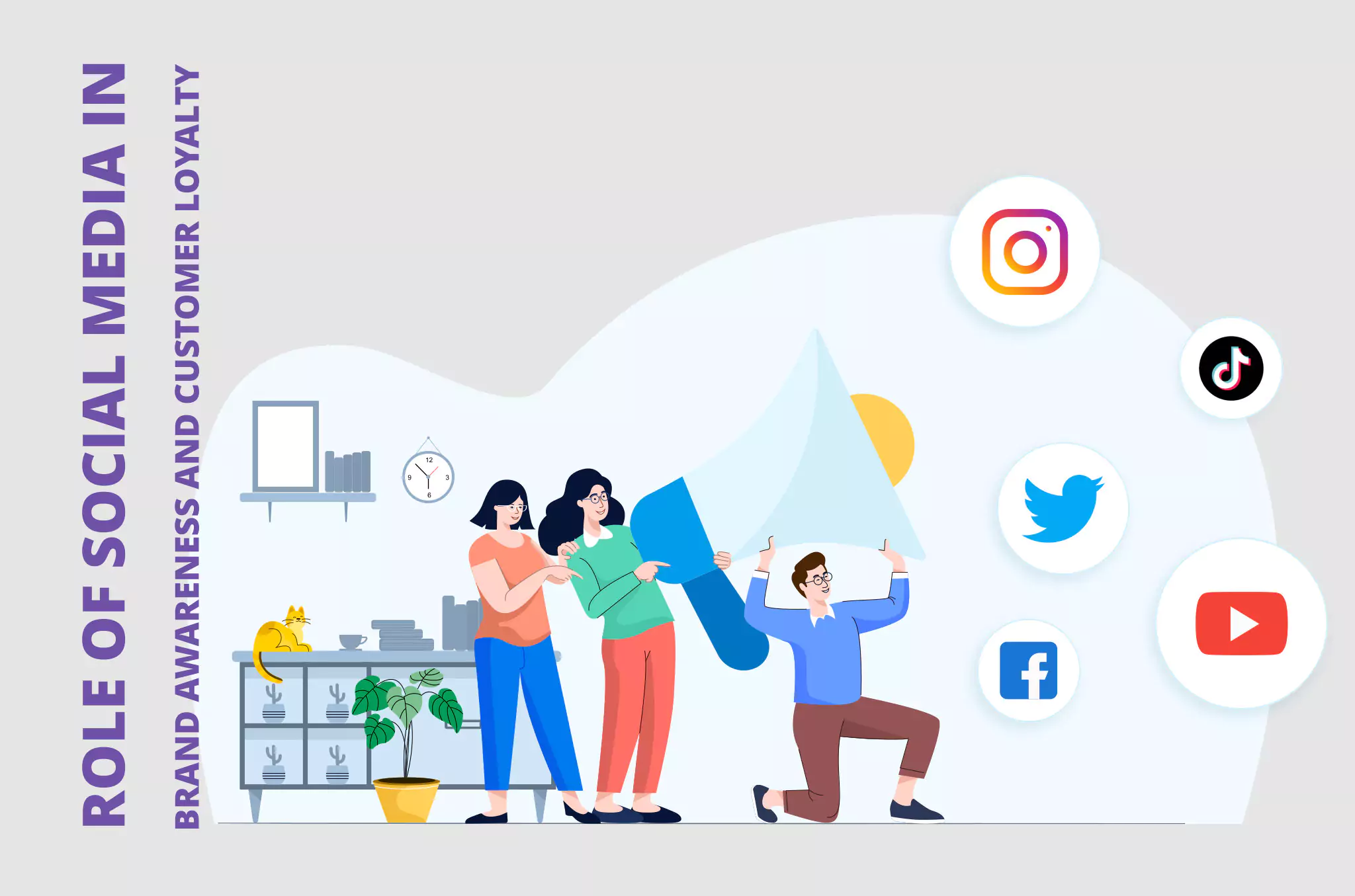The Role of Social Media in Brand Awareness and Customer Loyalty | zisk.io