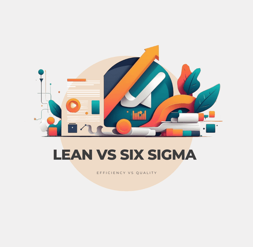 optimizing business efficiency applying lean six sigma... Lean vs Six Sigma Guide: Boost Efficiency and Quality (2024)