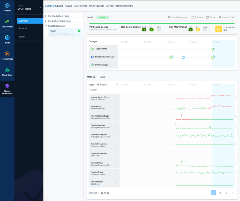 Importance of Continuous Verification: CV Screenshot