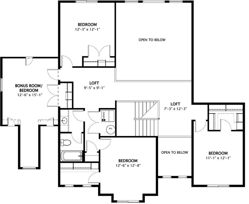 Hayden Two Story home plan from Sierra Homes