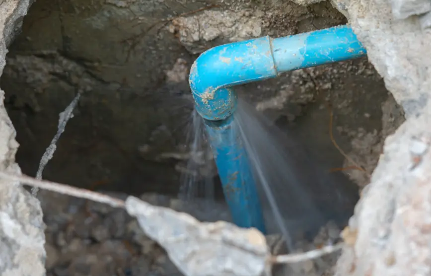 How to find an underground water leak