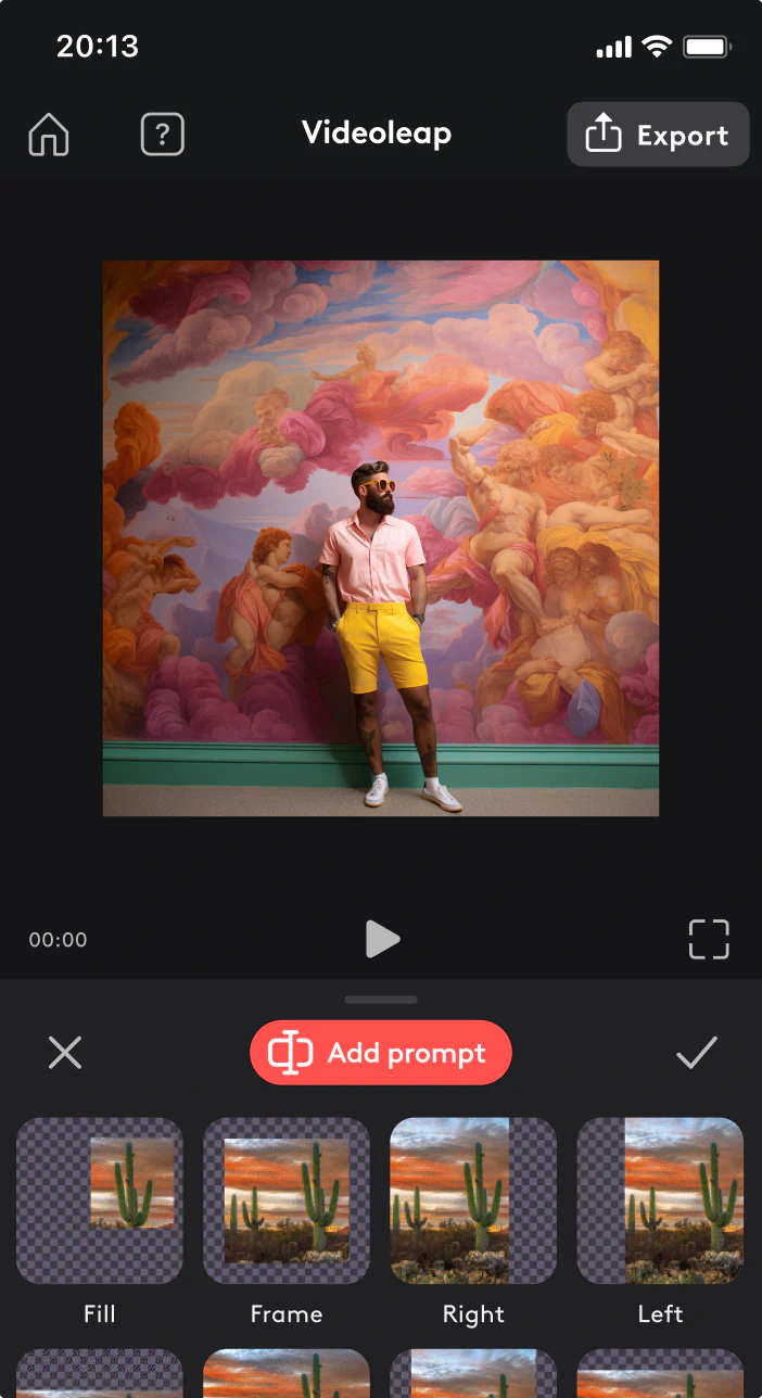 AI Image Extender Expand Images with AI Instantly Videoleap