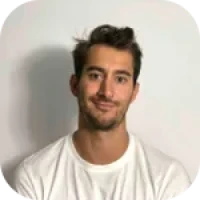 a guy who look the camera