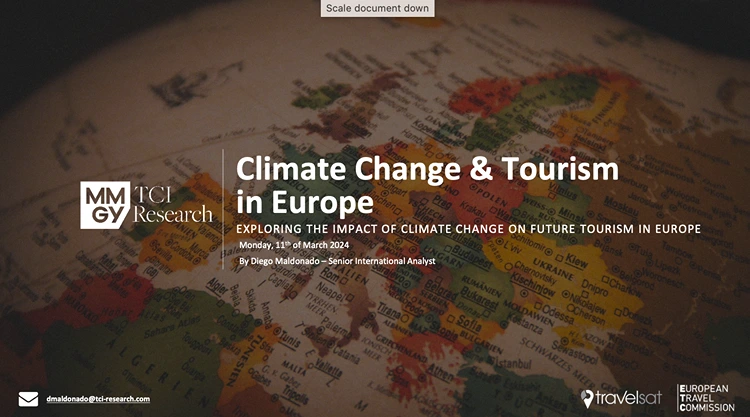 Climate Change & Tourism in Europe: Exploring the Impact of Climate ...
