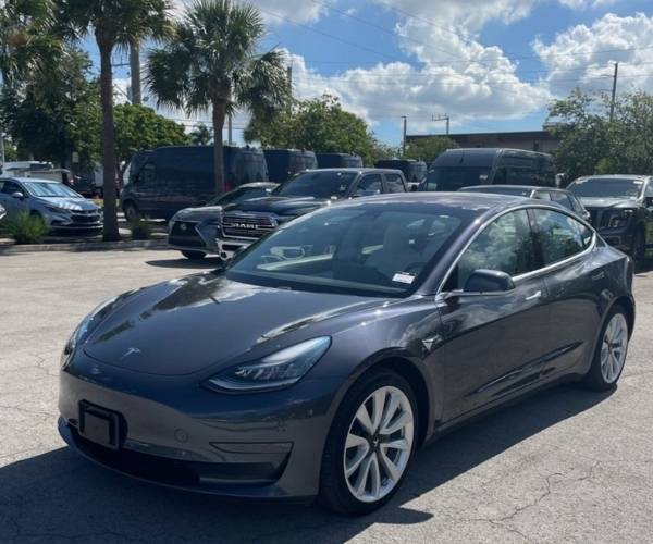 2018 Tesla Model 3: One of the best used electric cars.
