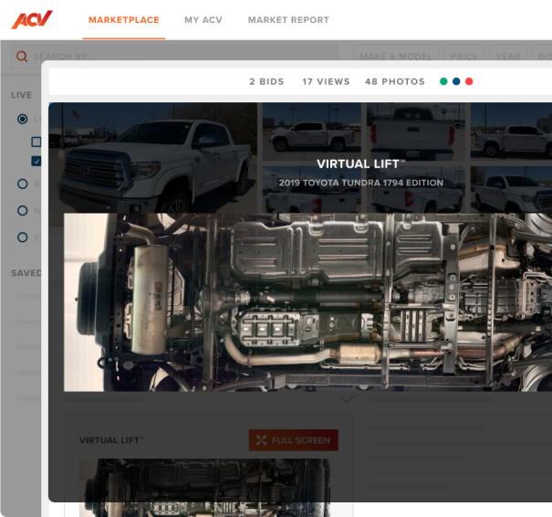 virtual lift showcasing 2019 Toyota Tundra 1794 undercarriage