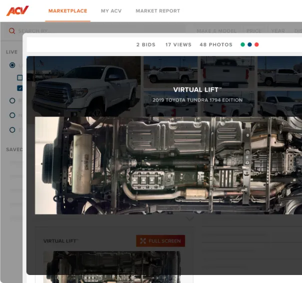 virtual lift showcasing 2019 Toyota Tundra 1794 undercarriage