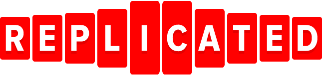 Graphic of Replicated logo