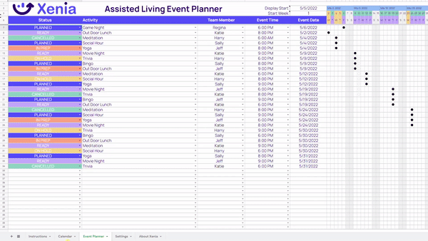How to Master Assisted Living Activity Calendars [+ template]