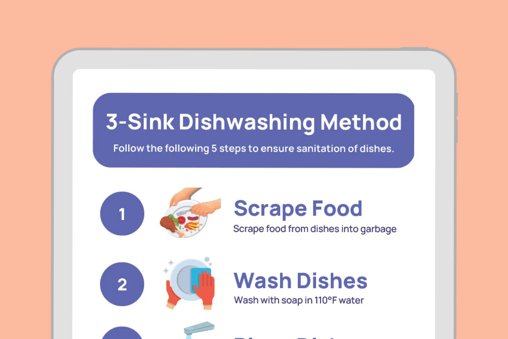 3 Sink Dishwashing Method Free Tools by Xenia