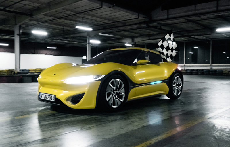 nanoFlowcell QUANTiNO 48VOLT - endurance test drive