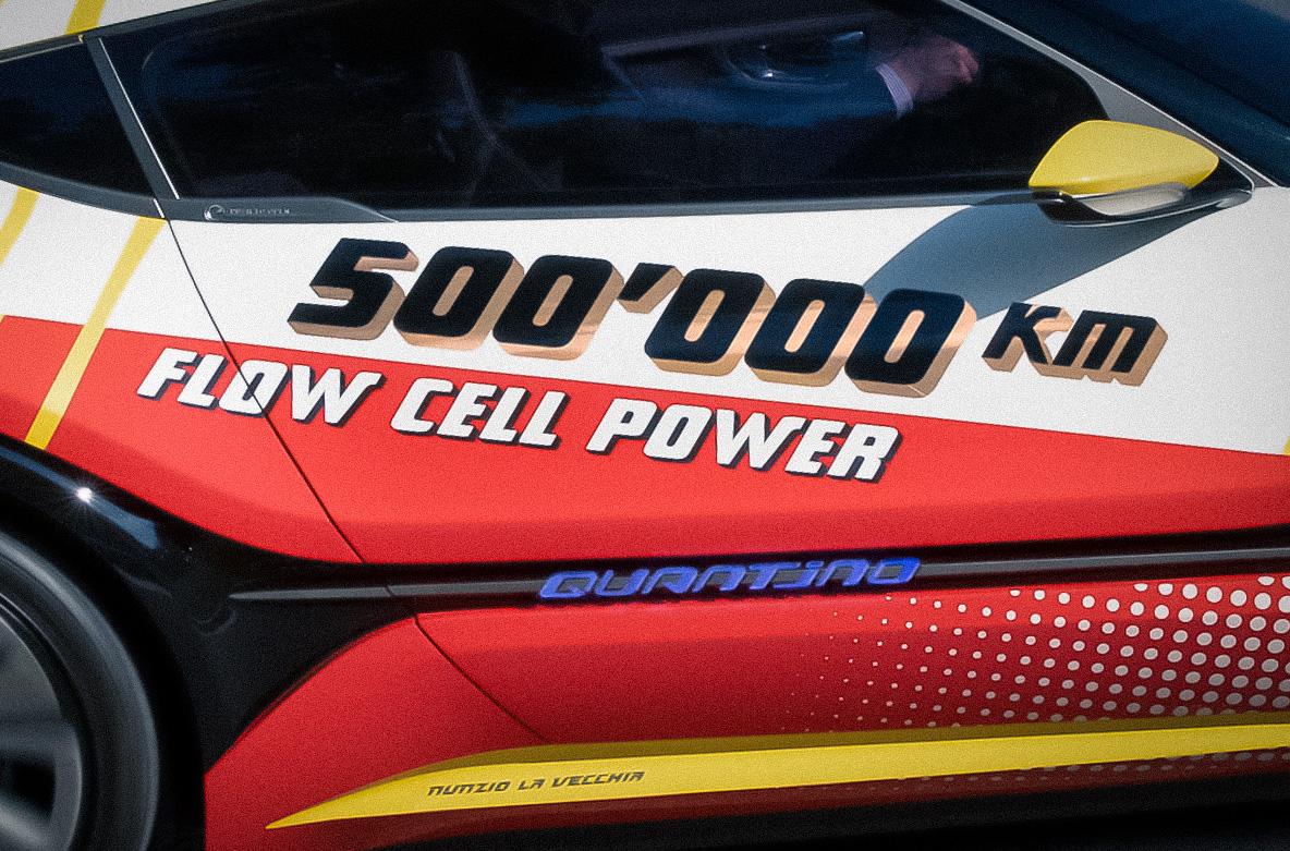 nanoFlowcell QUANTiNO 48VOLT - 500,000 kilometers test drive
