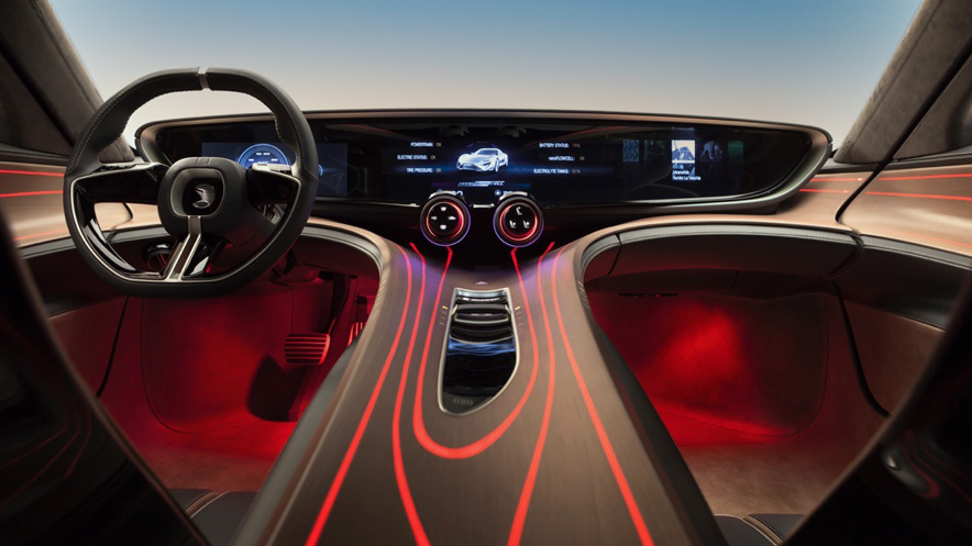 nanoFlowcell - QUANT 48VOLT Interior Design