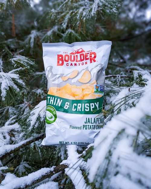 Boulder Batch Grillo's Classic Dill Pickle Kettle Chips Boulder Canyon