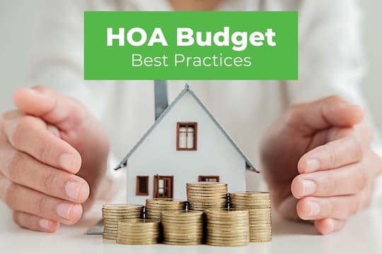 HOA Budget Best Practices - House with coins