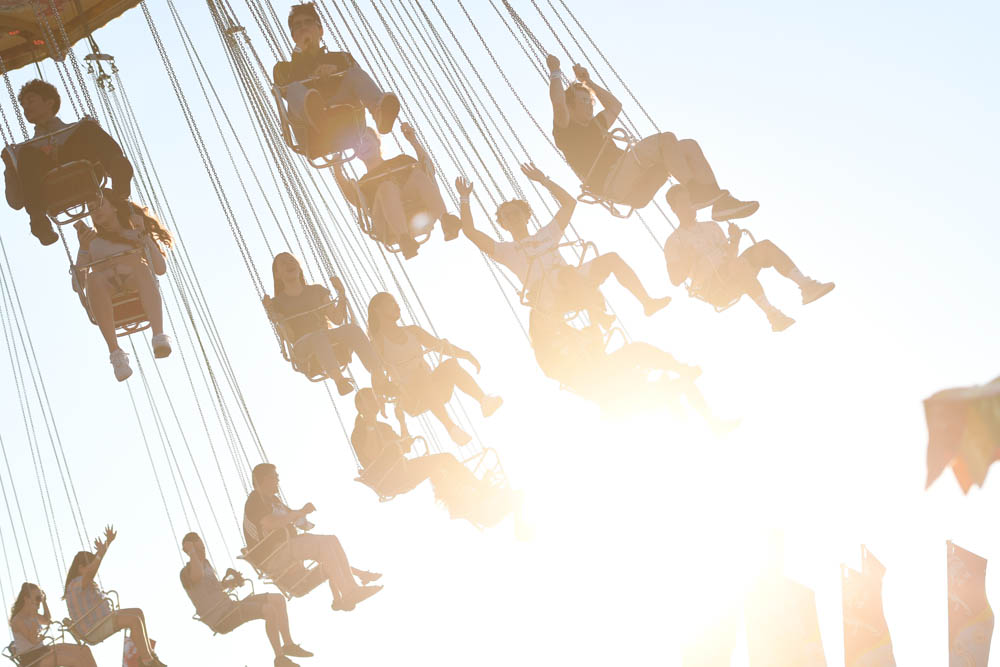 Edmonton K-Days swings