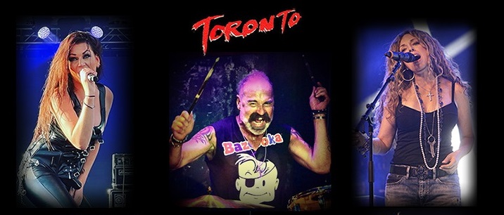 A composite image of all the members of the band Toronto.