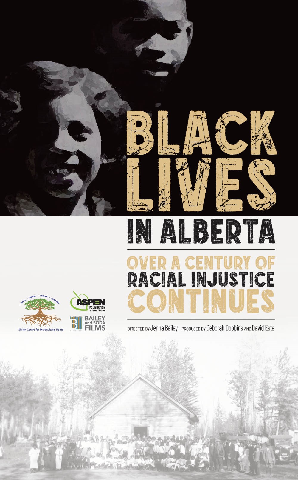 Black Lives in Alberta poster