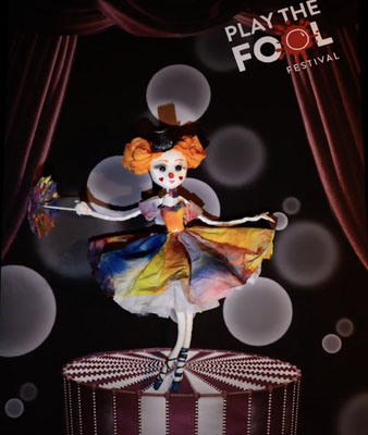 Play the fool film short poster clown