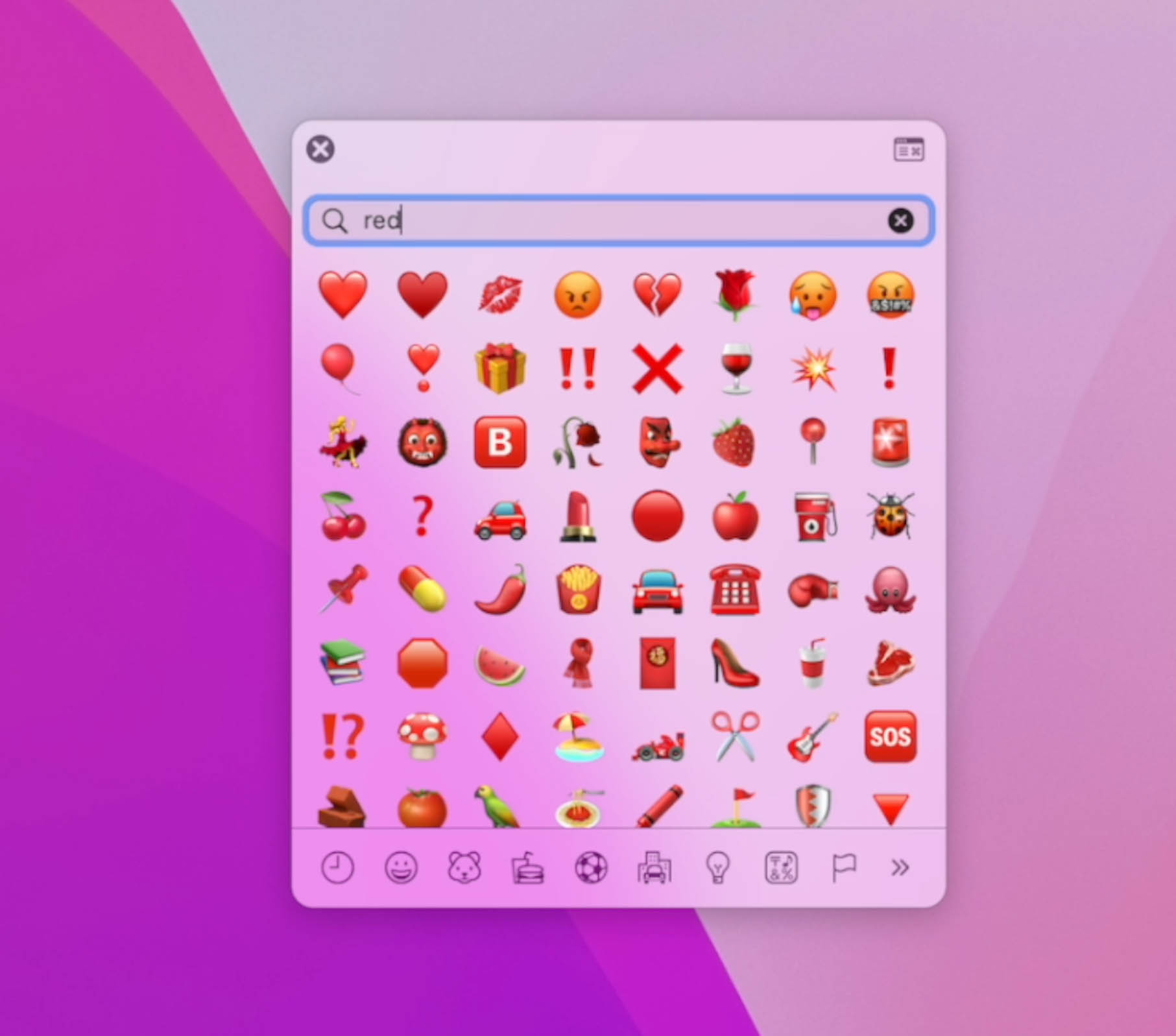 macos Emoji Keyboard on Mac