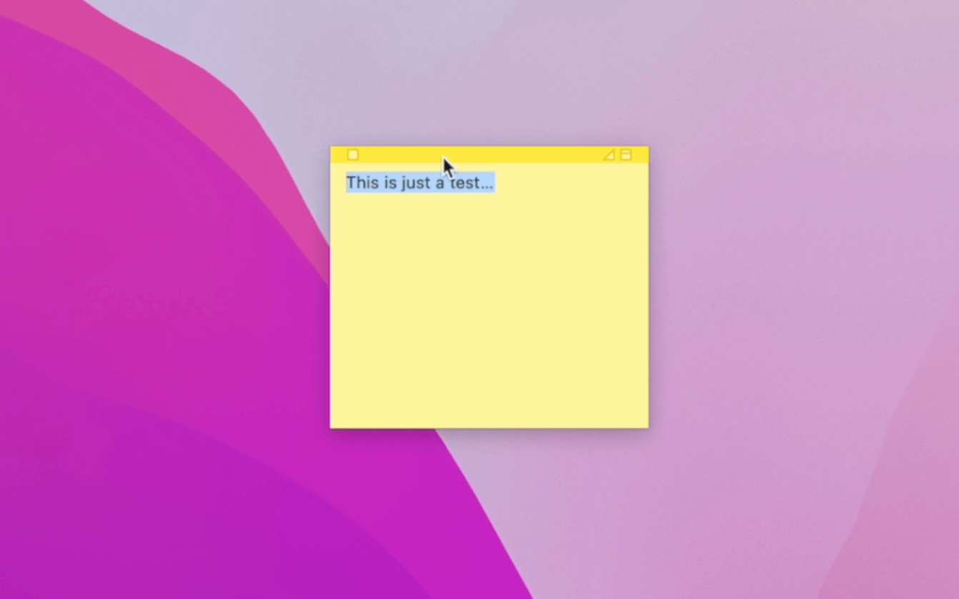 macos sticky notepad app