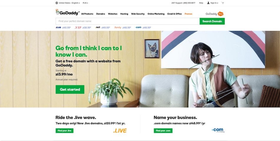 GoDaddy is one of the most famous Node.js apps.