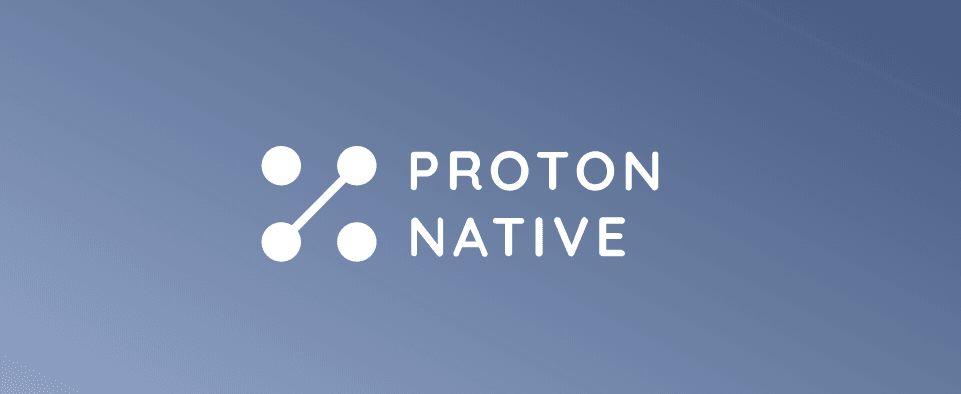 Proton Native is one of the Electron alternatives and JavaScript frameworks for desktop apps.