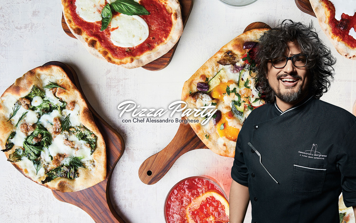 Pizza Party con Chef Alessandro Obicà Mozzarella Bar