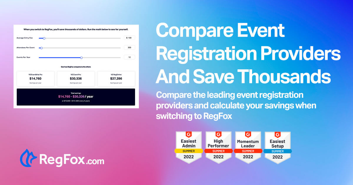 Compare Event Management Software Providers Pricing