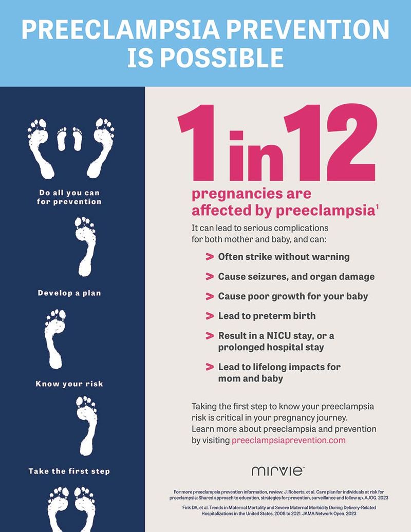 Preeclampsia prevention is possible.