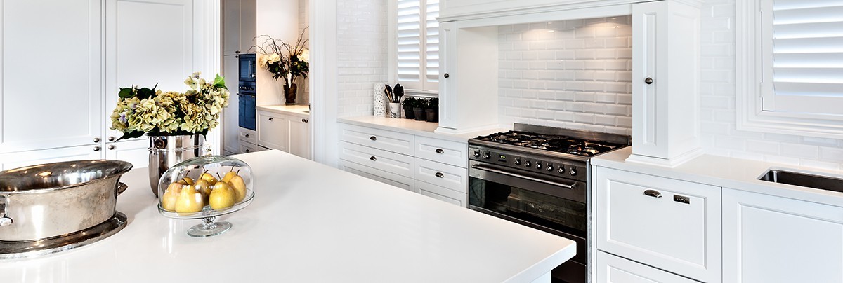 A lightening luxury kitchen with sculleries