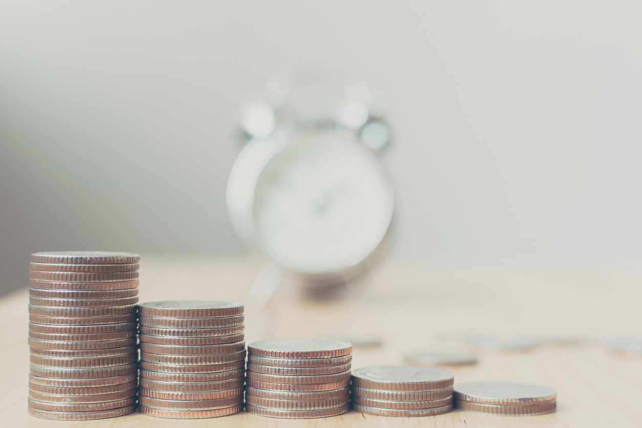 coins stacked