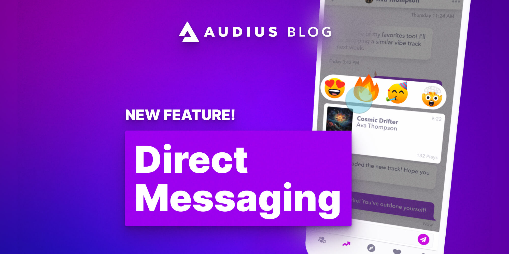 Join the Conversation with Direct Messaging on Audius