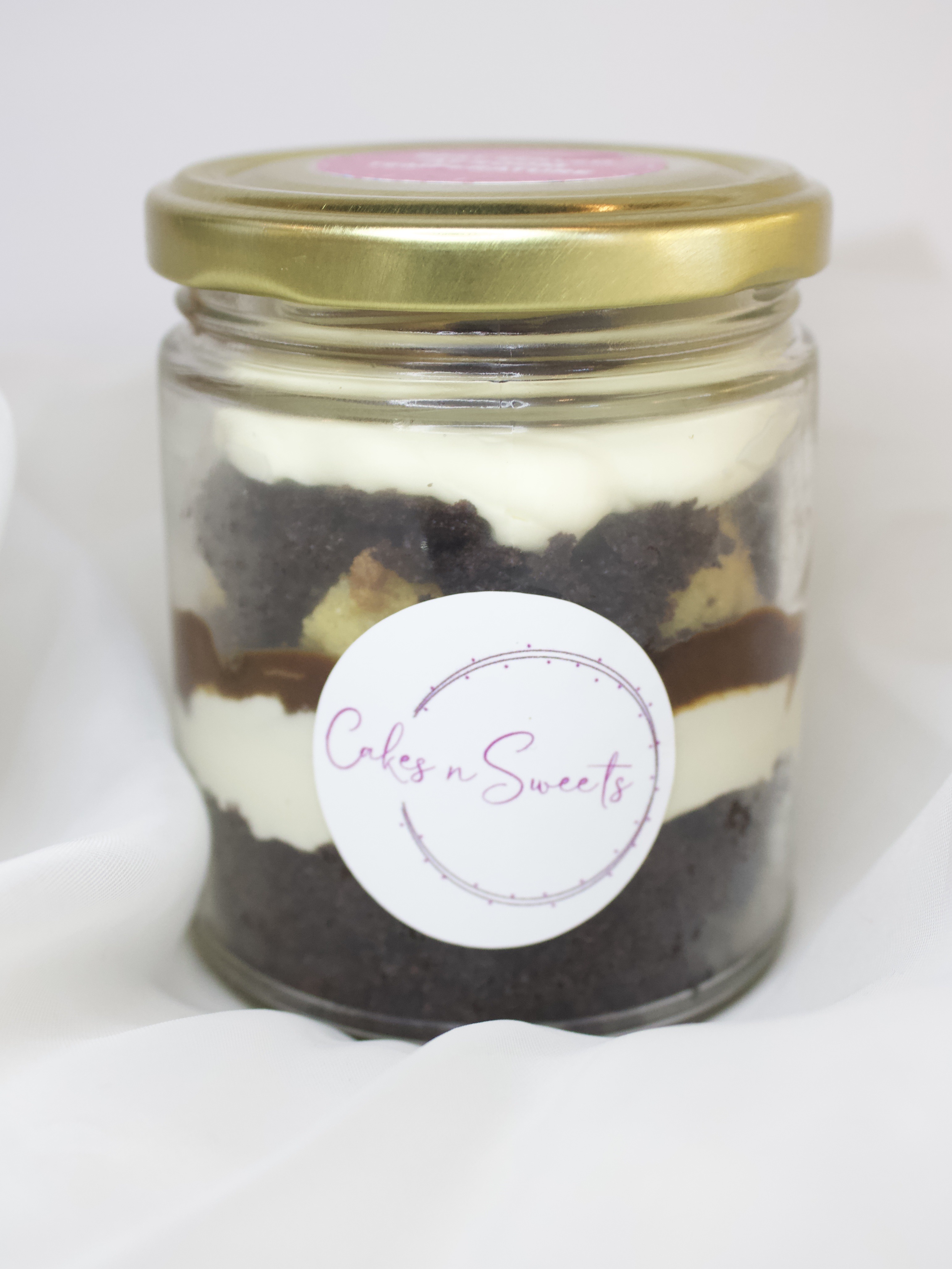 Chocolate Ganache Cake Jar Cakes n Sweets in Coquitlam B.C.